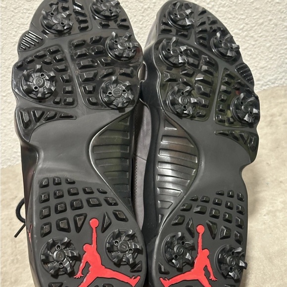 New Nike Air Jordan 9 Retro Low Sz 11 Men's Golf Shoes Black Style FJ5934-002 - Picture 7 of 8